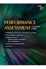 Performance Task Assessment Teacher Edition Grade 5-9780544465428