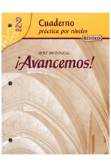 Cuaderno: Practica por niveles (Student Workbook) with Review Bookmarks Level 2-9780618782192